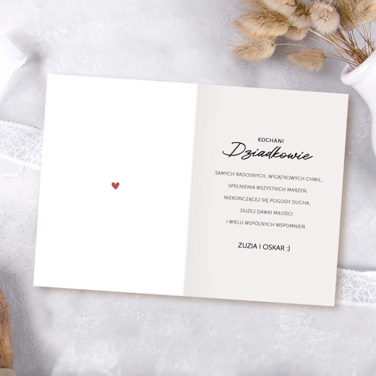 Kartka na Dzień Dziadka.