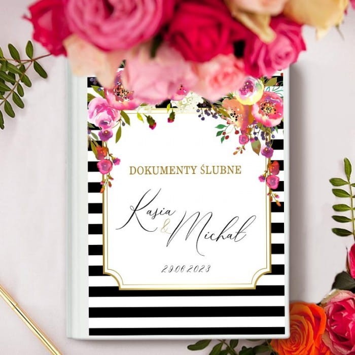 TECZKA na dokumenty ślubne Wedding