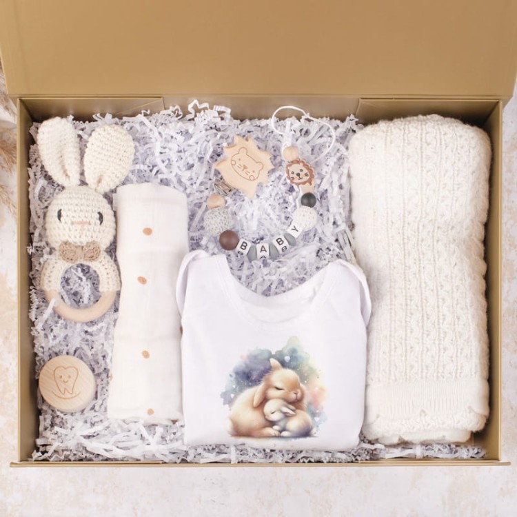 Zestaw prezentowy dla noworodka z imieniem