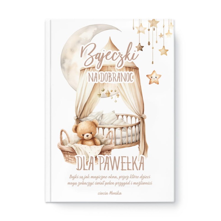 Personalizowane bajki na dobranoc prezent z okazji narodzin