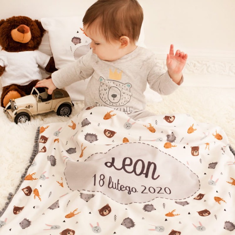 Zestaw prezentowy dla noworodka.