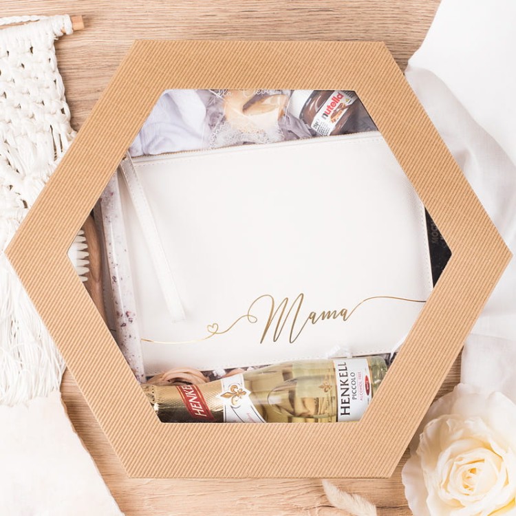 Box prezentowy na narodziny dziecka.