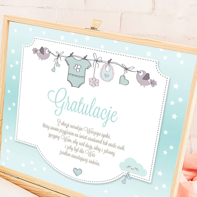 Zestaw dla świeżo upieczonych rodziców.