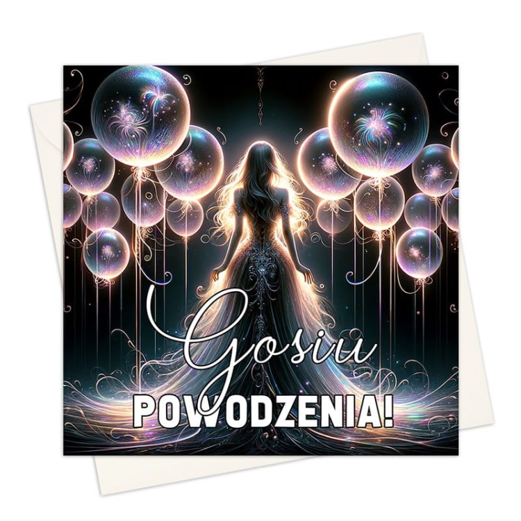 Kartka dla osoby rozpoczynającej nową pracę.