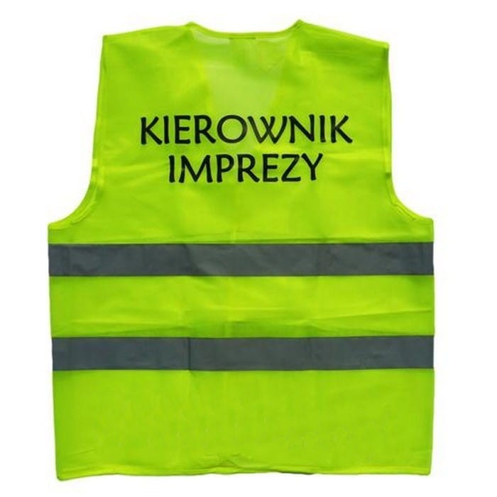 KAMIZELKA odblaskowa Kierownik Imprezy