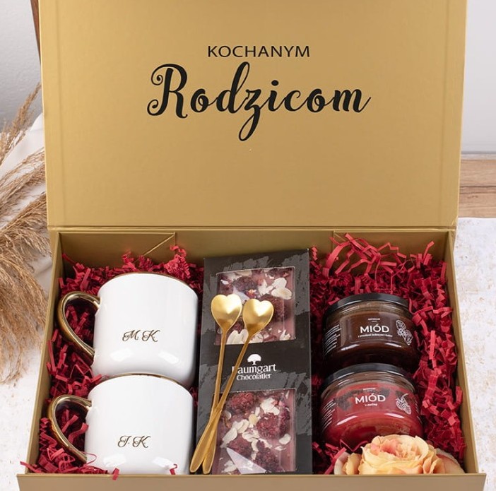 Luksusowy zestaw prezentowy dla rodziców